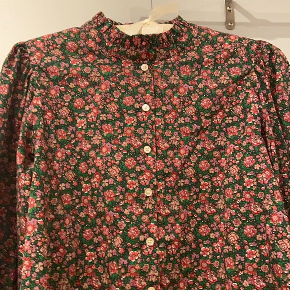 Doen Prima Blouse in Amelie Liberty floral print - Picture 4 of 9